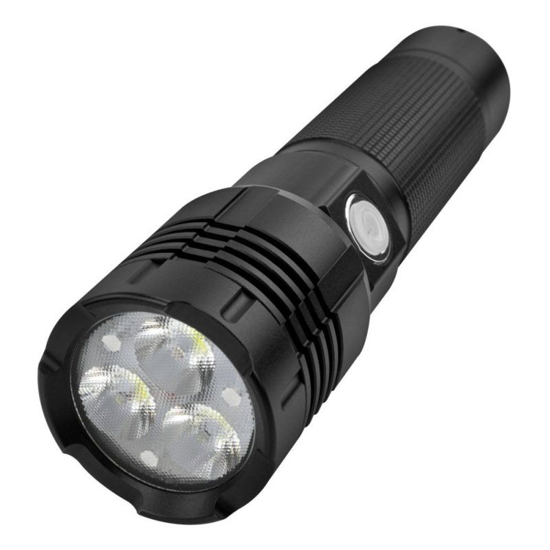ANSMANN Lampe de poche LED Pro 3000R, 3.200 lumen, noir