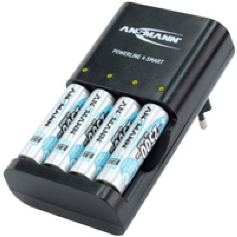 ANSMANN Chargeur intelligent Powerline 4 Smart, noir