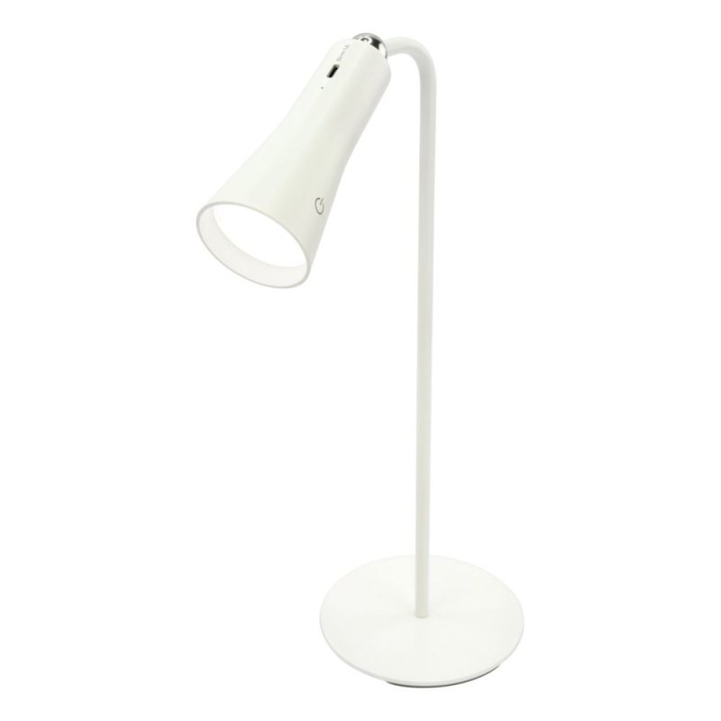 ANSMANN Lampe de bureau à LED sans fil 3en1, dimmable, blanc