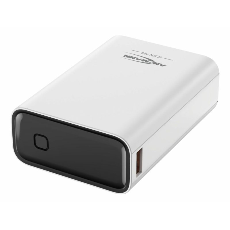 ANSMANN Powerbank PB222PD, 20 000 mAh, blanc