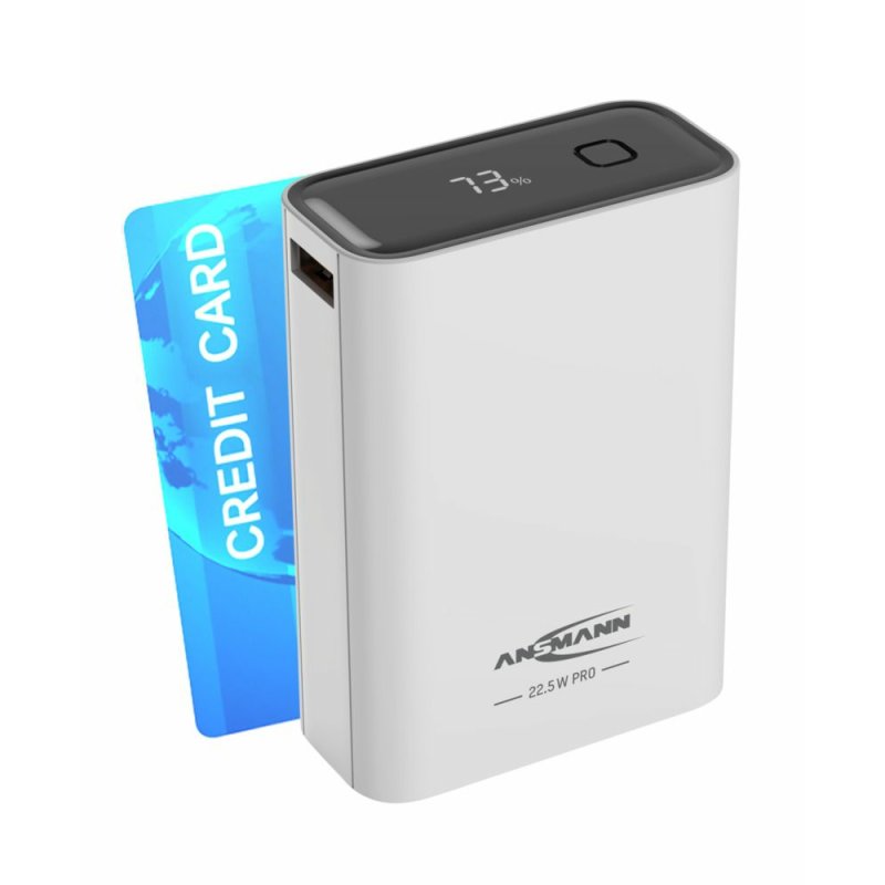 ANSMANN Powerbank PB222PD, 20 000 mAh, blanc