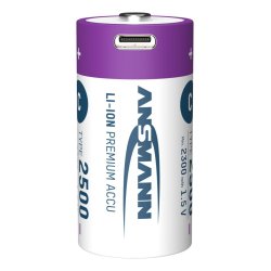 Ansmann 1313-0004 pile domestique Batterie rechargeable C Lithium-Ion (Li-Ion)