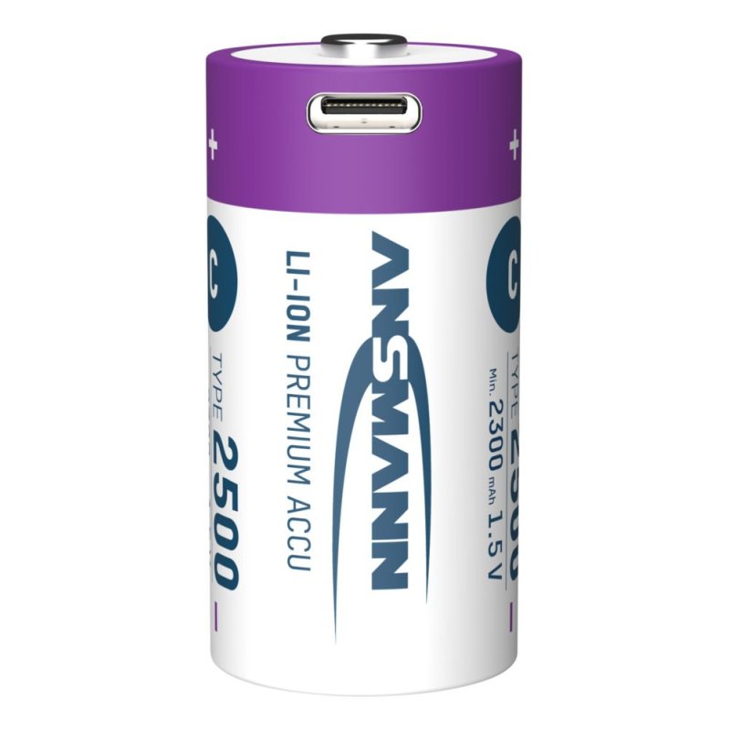 Ansmann 1313-0004 pile domestique Batterie rechargeable C Lithium-Ion (Li-Ion)
