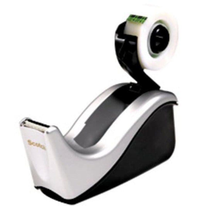 Scotch 7100045591 dérouleur adhésif Plastique Noir, Gris