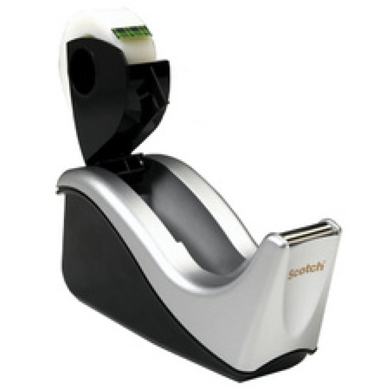 3M Scotch Dévidoir de bureau C60, rabattable, noir
