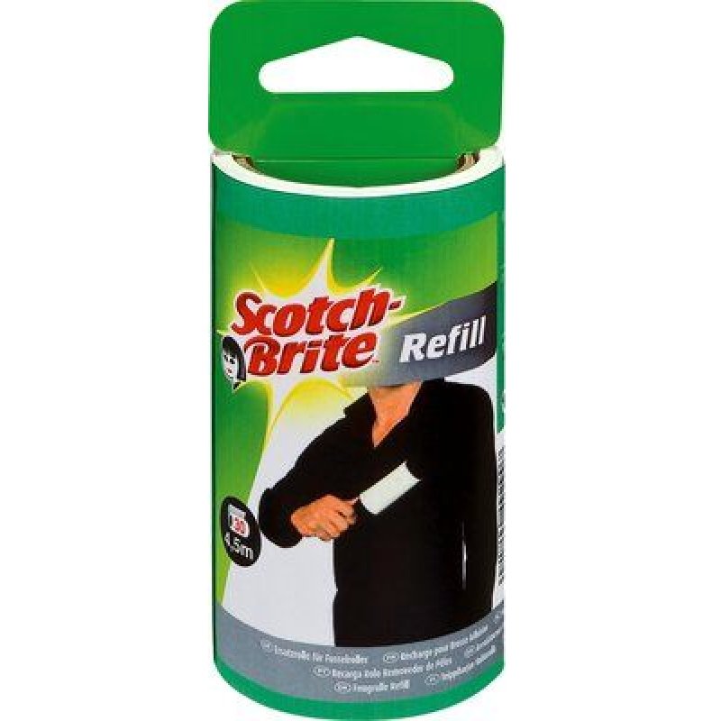 Scotch-Brite Rouleau de rechange pour brosse anti-peluches