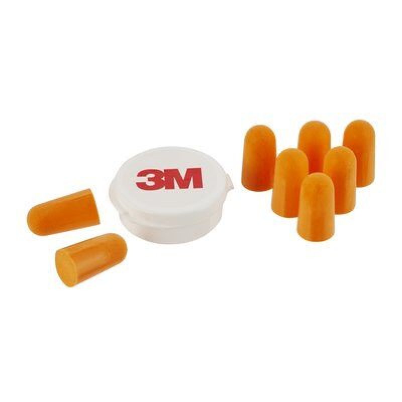 3M bouchons anti-bruit jetables 1100C, dans un sachet,orange