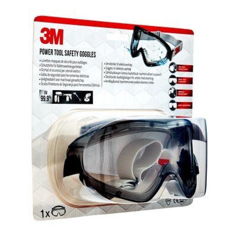 3M 2890C1 lunette de sécurité Lunettes de sécurité Plastique Blanc
