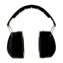 3M Casque anti-bruit 90563E, pliable, noir
