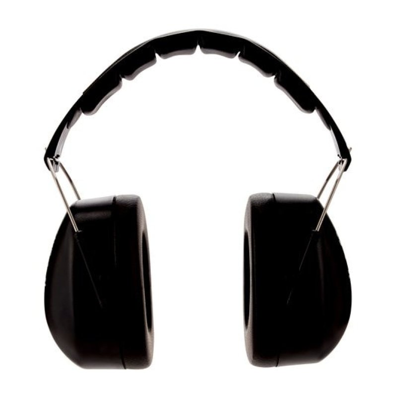 3M Casque anti-bruit 90563E, pliable, noir
