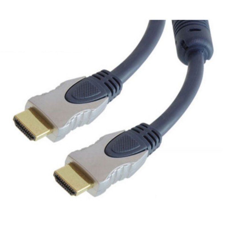 shiverpeaks sp-PROFESSIONAL câble HDMI 1 m HDMI Type A (Standard) Bleu, Chrome