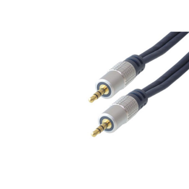 shiverpeaks sp-PROFESSIONAL audio cable 3 m 3.5mm Blue, Chrome
