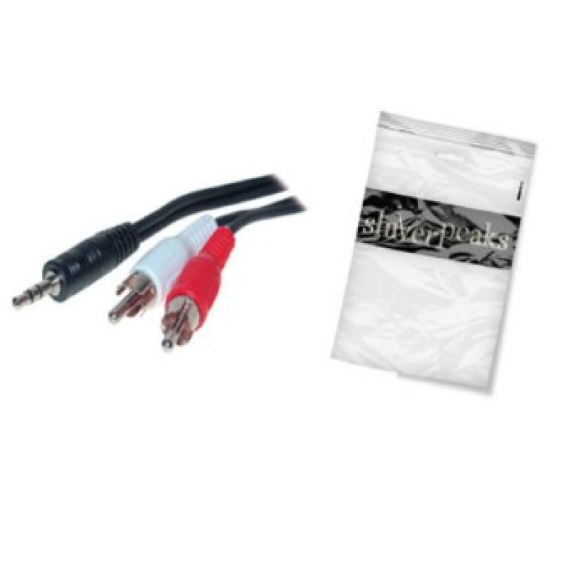 shiverpeaks Basic-S câble audio 2,5 m 2 x RCA 3,5mm Noir, Rouge, Blanc