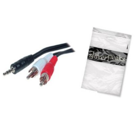 shiverpeaks Basic-S câble audio 2,5 m 2 x RCA 3,5mm Noir, Rouge, Blanc