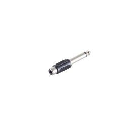 shiverpeaks BS57000 wire connector 6.3mm / RCA Silver