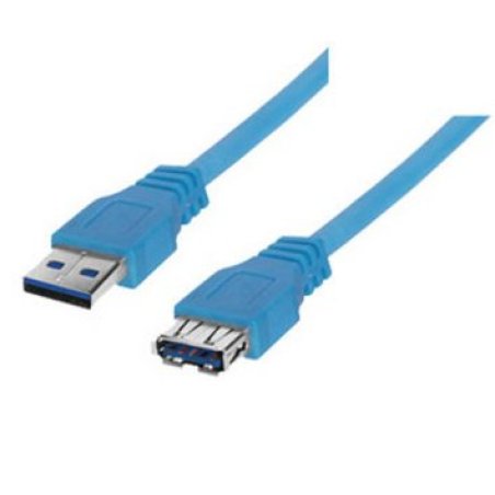 shiverpeaks BS77133 USB cable USB 3.2 Gen 1 (3.1 Gen 1) 3 m USB A Blue