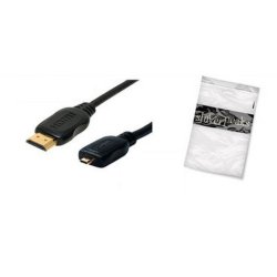 shiverpeaks BASIC-S Câble HDMI, fiche A - fiche D, 1,0 m