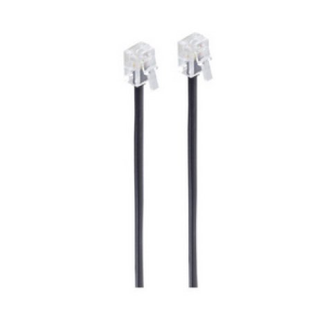 shiverpeaks BS70095 telephone cable 15 m Black