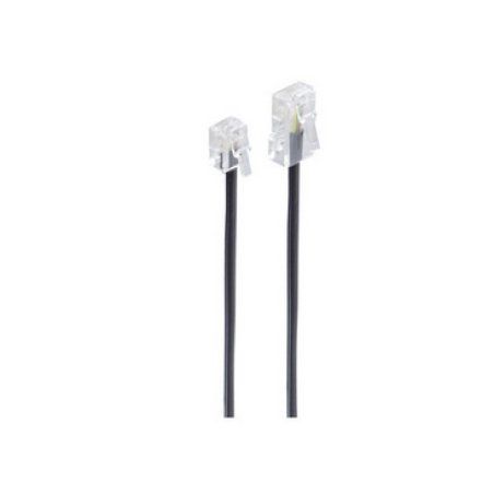 shiverpeaks BS70260 câble de téléphone 10 m Noir