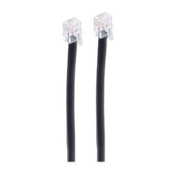 shiverpeaks BS70086-6/6 telephone cable 6 m Black