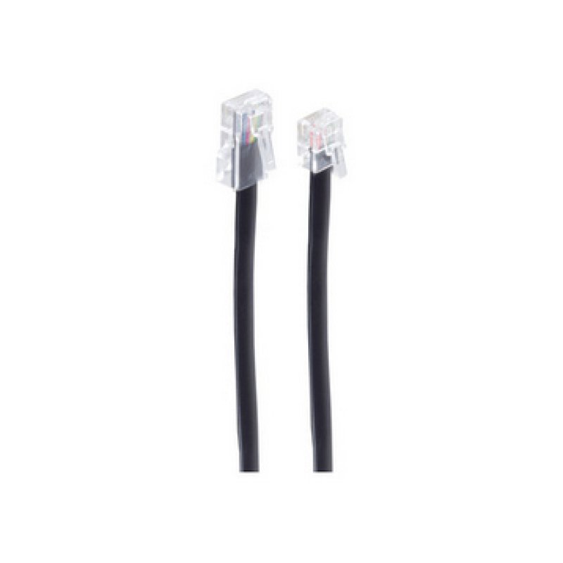 shiverpeaks BS70253-6/6 telephone cable 3 m Black