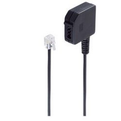 shiverpeaks BS71040 câble de téléphone 0,2 m Noir