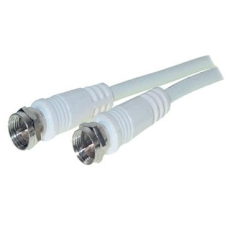 shiverpeaks 10m F-type coaxial cable White