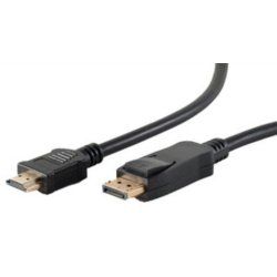 shiverpeaks BS77495-2 câble vidéo et adaptateur 5 m DisplayPort HDMI Type A (Standard) Noir