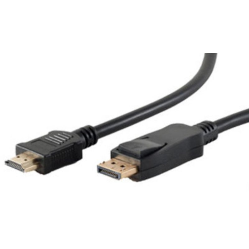 shiverpeaks BS77498-2 video cable adapter 10 m DisplayPort HDMI Black