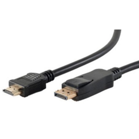 shiverpeaks BS77498-2 video cable adapter 10 m DisplayPort HDMI Black
