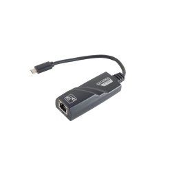 shiverpeaks BS13-50018 changeur de genre de câble USB C RJ-45 Noir