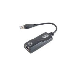 shiverpeaks BS13-50019 cable gender changer USB A RJ-45 Black