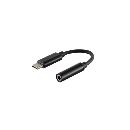 shiverpeaks BS14-05021 mobile phone cable Black 0.13 m USB C 3.5mm