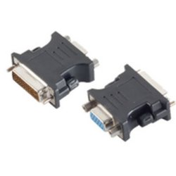 shiverpeaks BS77416-2 cable gender changer DVI-D VGA Black