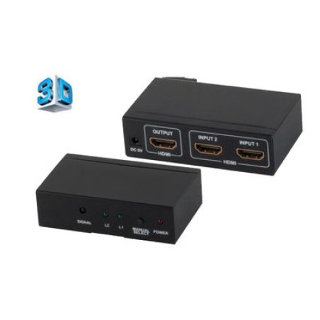 shiverpeaks PROFESSIONAL Switch HDMI, 2 entrées, 1 sortie
