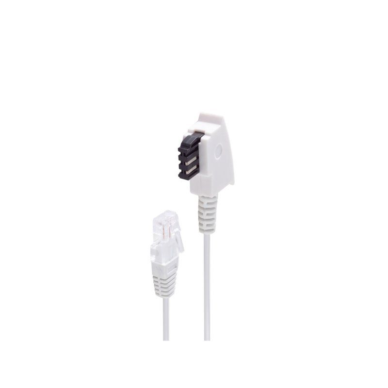 shiverpeaks BS12-09046 telephone cable 3 m White