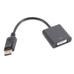 shiverpeaks BS14-05007 video cable adapter DisplayPort DVI Black