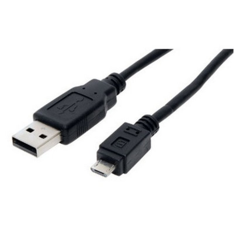S/CONN 1m USB 2.0 A - MicroUSB 2.0 B USB cable USB A Micro-USB B Black