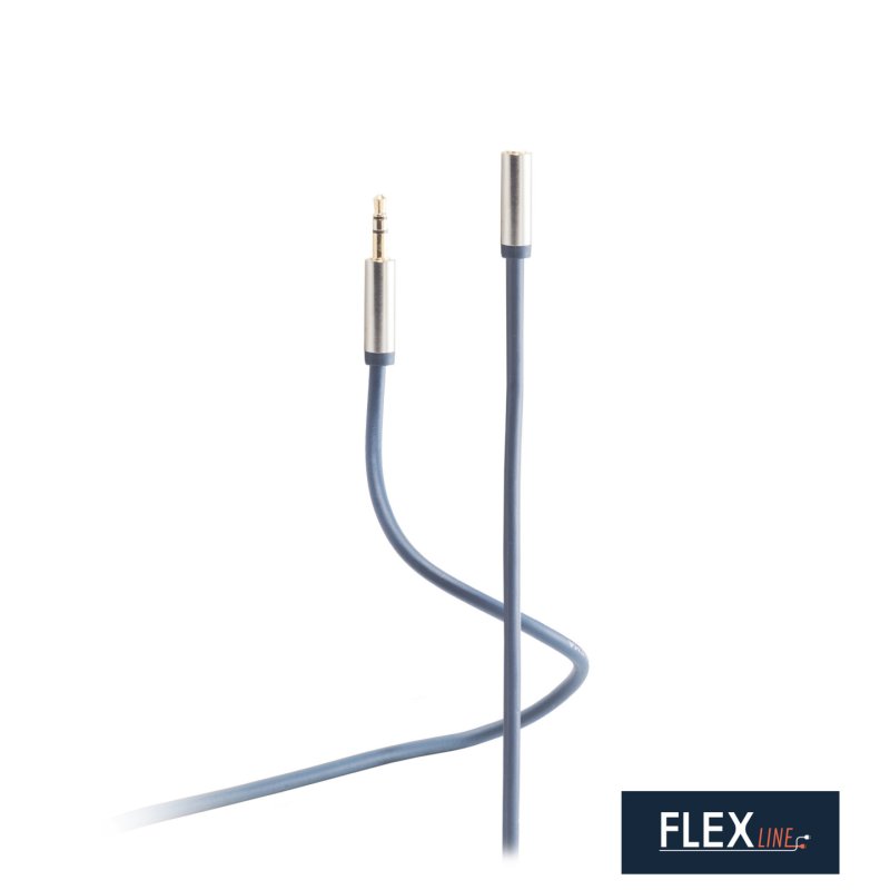 Flexline FL31-30041 audio cable 3 m 3.5mm Blue