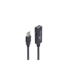 shiverpeaks BS13-29055 câble USB USB 2.0 5 m USB A Noir