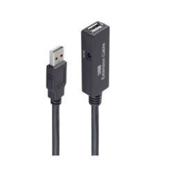 shiverpeaks BS13-29075 USB cable USB 2.0 10 m USB A Black