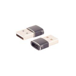 shiverpeaks BS14-05034 changeur de genre de câble USB A USB C Gris