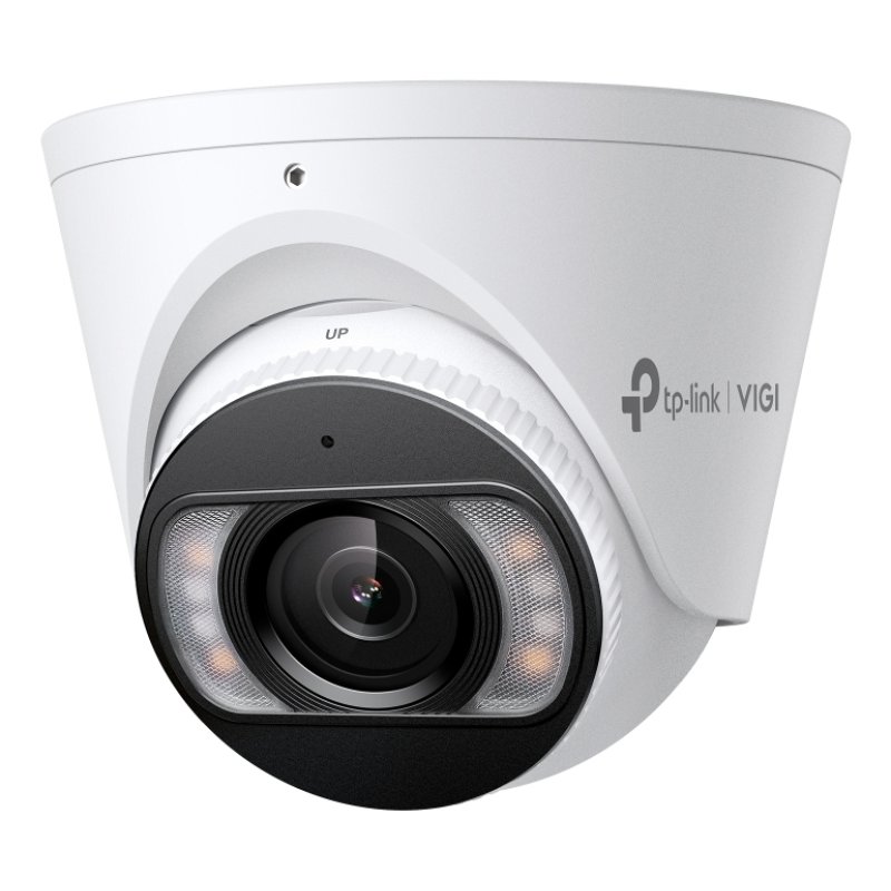 TP-LINK (InSight S485 4MM) VIGI 8MP Full-Colour Turret Network Camera w/ 4mm Lens, IP67, PoE, AI