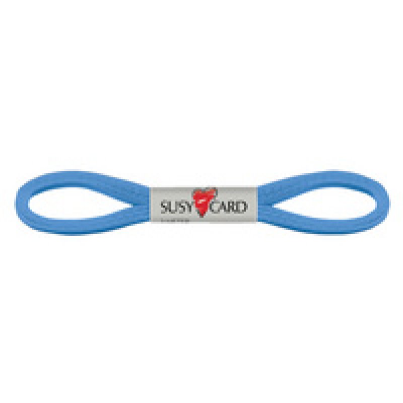 SUSY CARD Ruban cadeau "Easy", 6 mm x 3 m, bleu royal