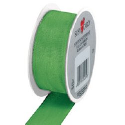 SUSY CARD Ruban cadeau, sur bobine "Trend", vert clair