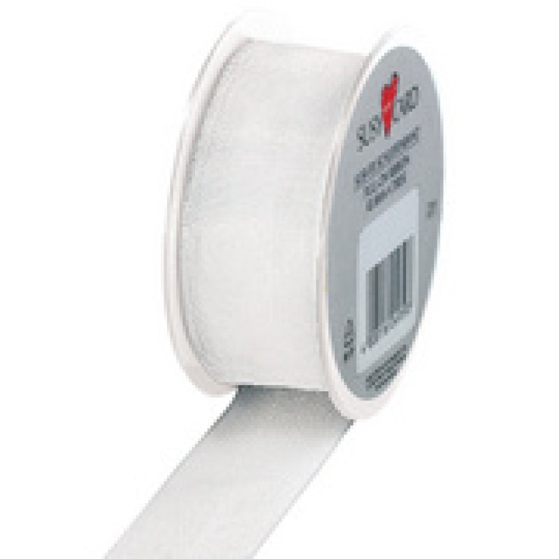SUSY CARD Ruban cadeau sur bobine "Trend", blanc
