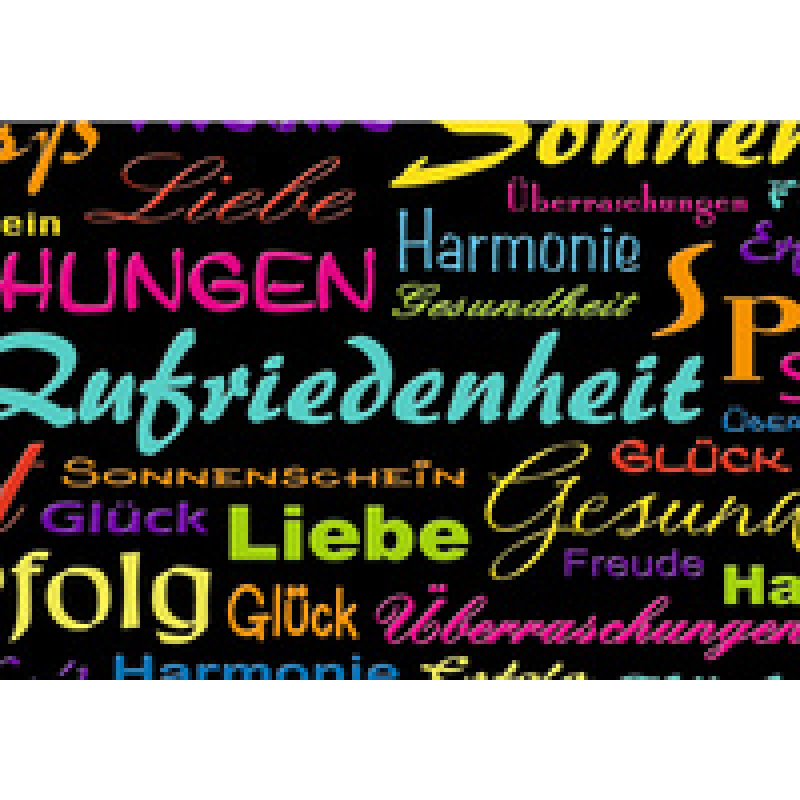 SUSY CARD Papier cadeau "Typo Happy", sur rouleau