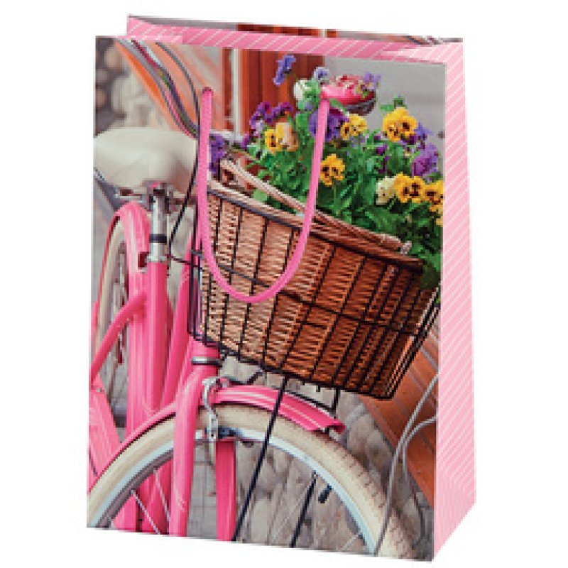 SUSY CARD Sac cadeau "Bicycle"