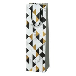 SUSY CARD Sac cadeau pour bouteille "Accents", 1 bouteille