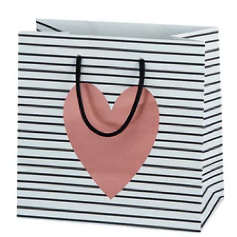 SUSY CARD Sac cadeau "Coeurs"